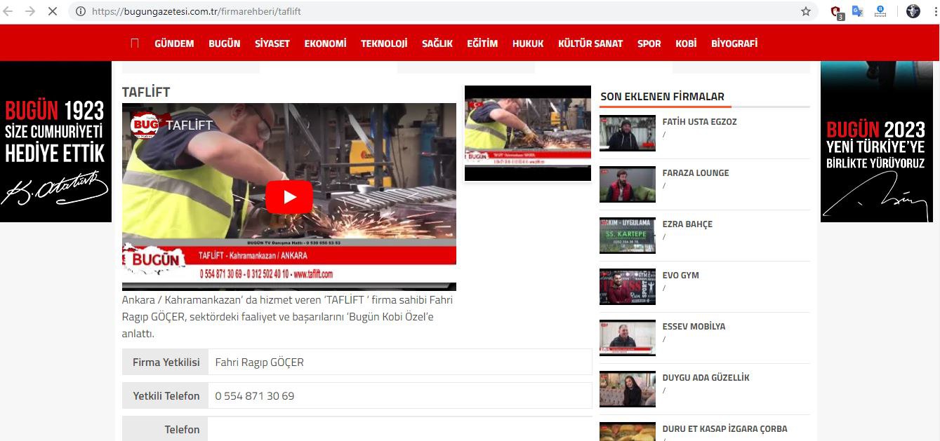 Bugün Gazetesi