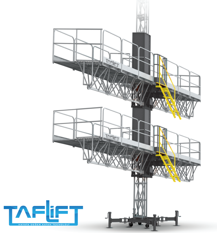 TF Twin — منصة ذات طابقين