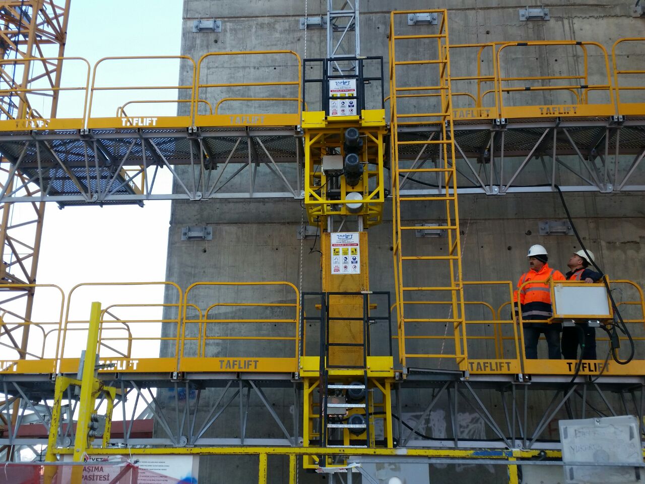 TF Twin installation sur chantier